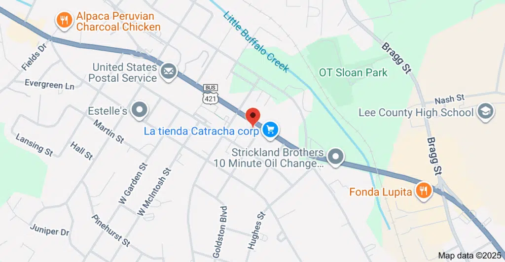 Exterior view of New Beginnings Counseling Services in Sanford, North Carolina.