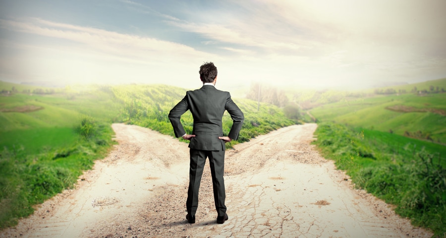 A person looking at a path forward - Medically assisted detox