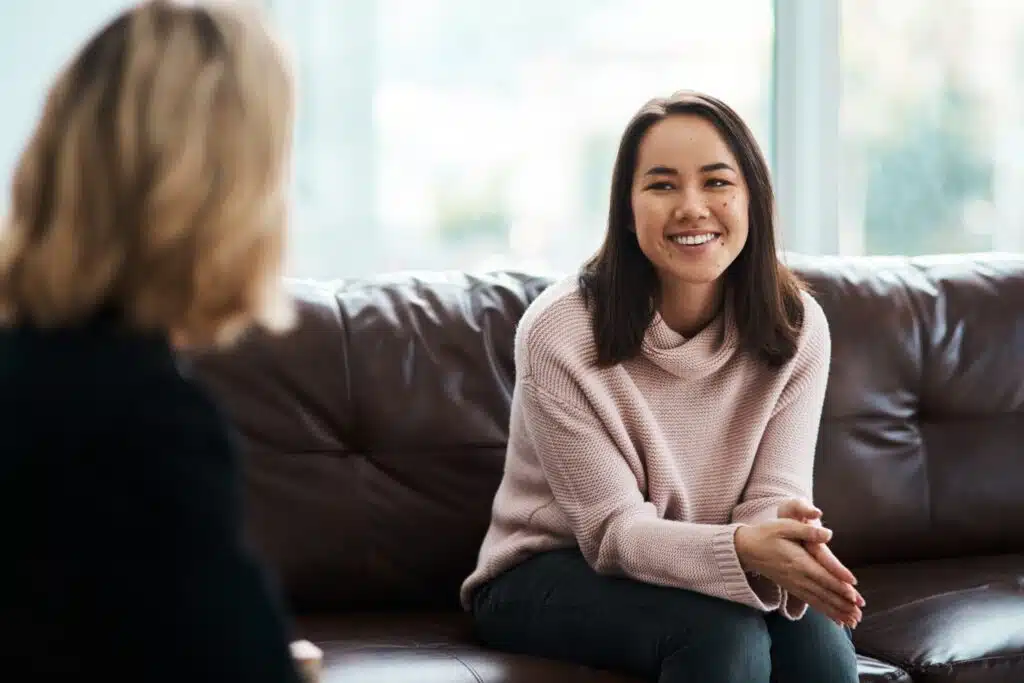 person meeting with counselor to create a plan - aftercare for addiction person meeting with counselor to create a plan - aftercare for addiction