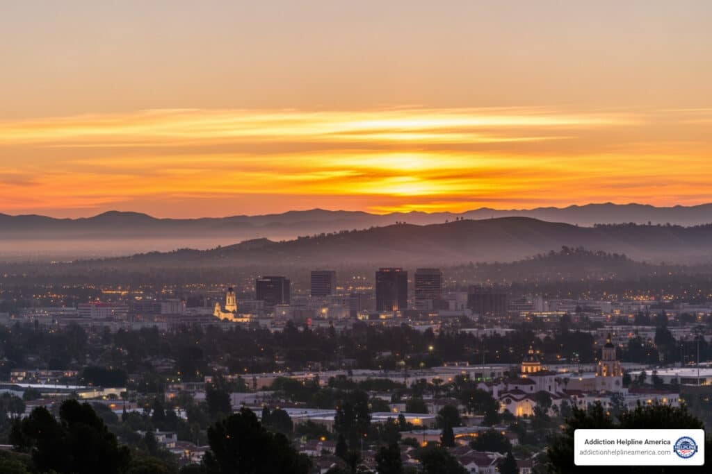 Exterior view of a professional addiction treatment and rehab facility in Riverside, California