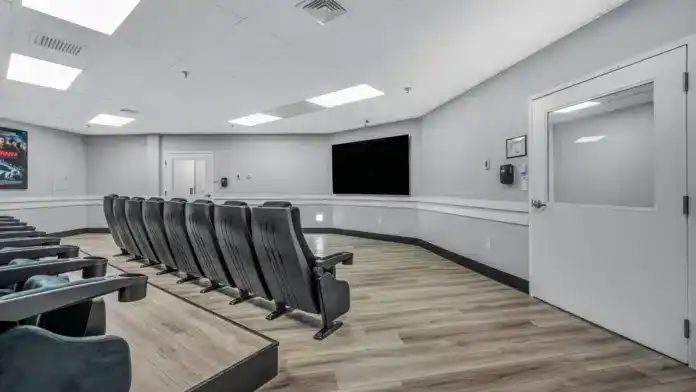 A welcoming entrance to a modern rehab facility - drug rehab centers boston ma welcoming-entrance-modern-rehab-facility-drug-rehab-boston-ma