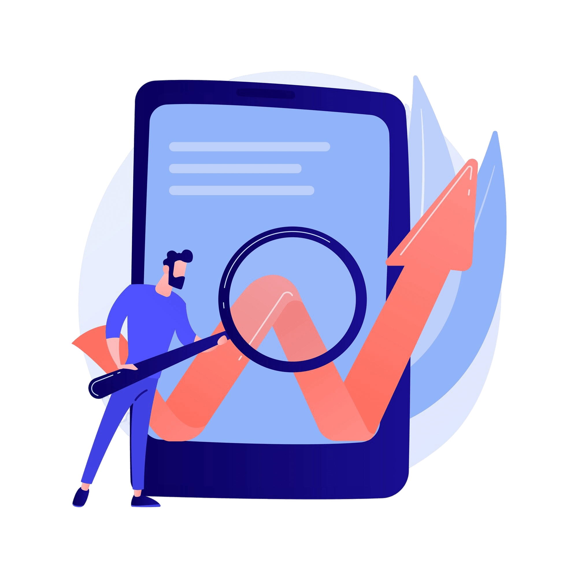 Digital marketer analyzing listing performance metrics on a laptop to improve visibility and engagement