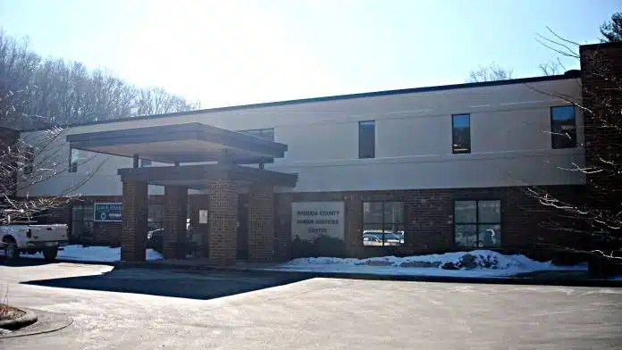 Entrance of Daymark Recovery Services in Boone, NC showing a welcoming exterior for clients seeking addiction treatment