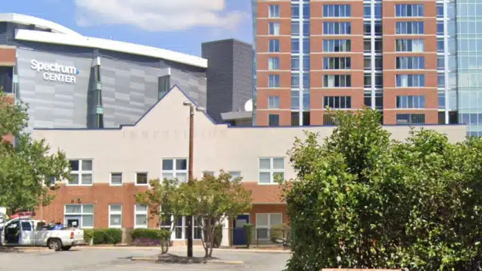 Main entrance of Inner Vision facility in Charlotte North Carolina