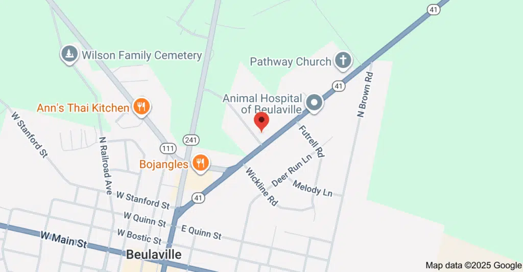 Exterior view of Tar Heel Human Services building in Beulaville, North Carolina