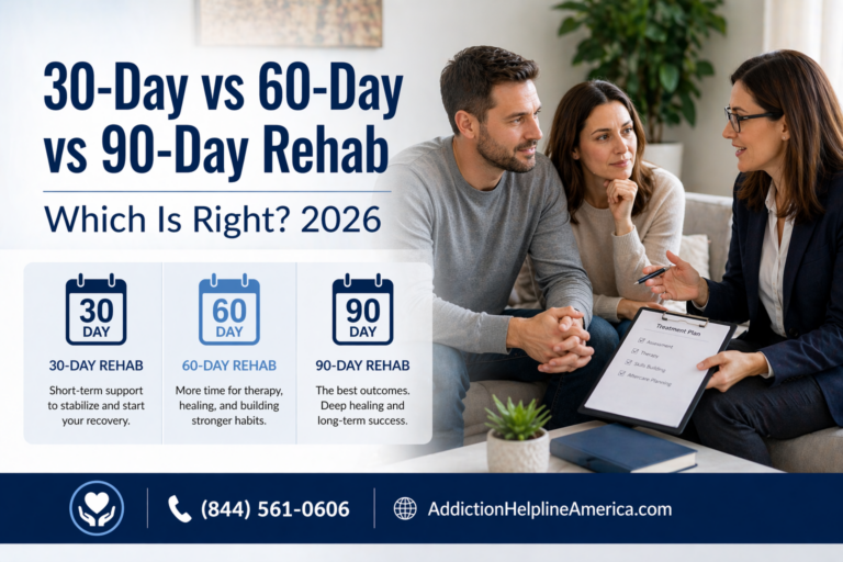 30-Day vs 60-Day vs 90-Day Rehab: Which Length Is Right for You? (2026)