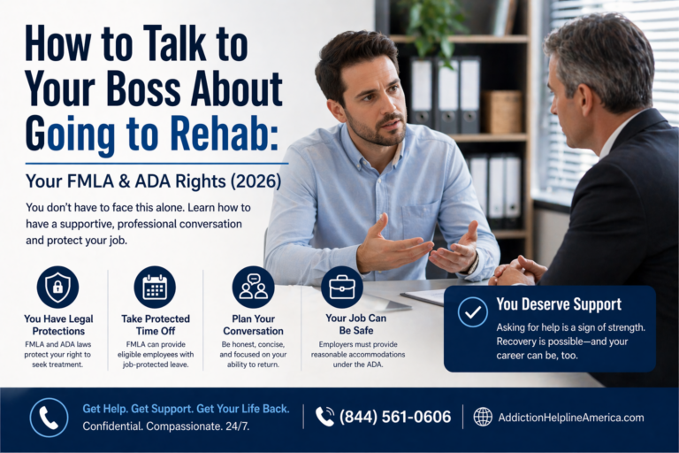 How to Talk to Your Boss About Going to Rehab: Your FMLA & ADA Rights (2026)